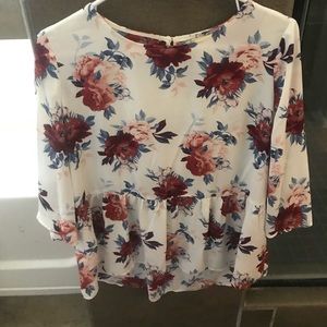 Floral blouse